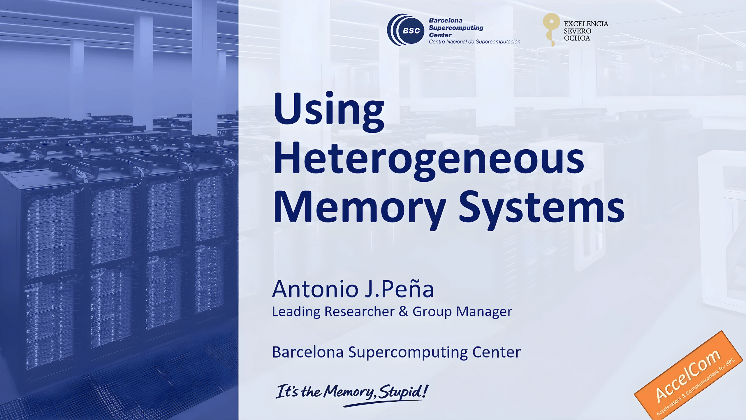 Heterogeneous Memory session recording